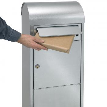 Preview: MEFA  Ash Paketpostkasten (475) verzinkt  Entnahme vorne